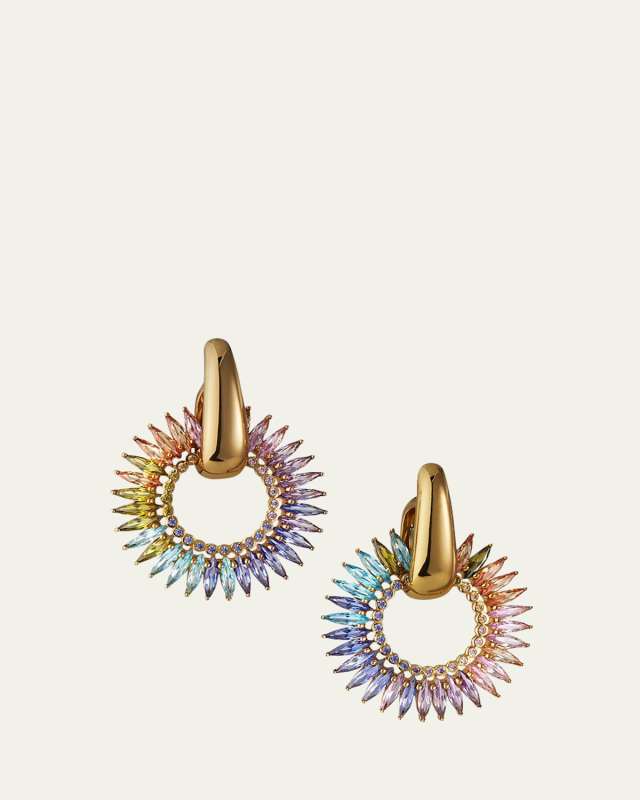 Madeline Crystal Drop Earrings